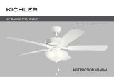 Kichler Lighting 330017MWH User manual