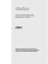 Clarion CMS 1 Owner's manual