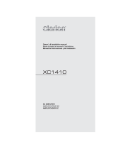 Clarion XC1410 User manual