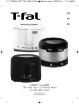 T-Fal Compact Deep Fryer User manual
