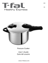 T-Fal Ultimate Stainless Steel 6.3 Qt. Pressure Cooker User manual