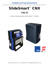 Nice HySecurity SlideSmart CNX Slide Gate Operator Installation guide