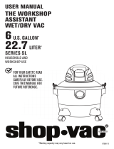 Shop Vac SL14-350A User manual
