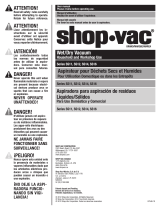 Shop Vac SS14-400 User manual