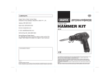 Draper Storm Force Composite Air Hammer and Chisel Kit Operating instructions