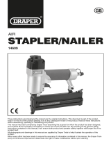 Draper Storm Force Air Stapler/Nailer Operating instructions