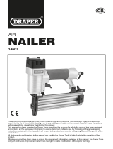 Draper Air Nailer, 10 - 50mm Operating instructions
