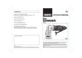 Draper Storm Force Mini Air Sander Operating instructions