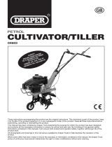 Draper Petrol Cultivator/Tiller, 141cc Operating instructions