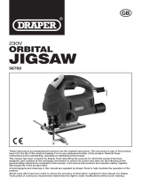 Draper Jigsaw Operating instructions
