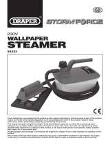 Draper Wallpaper Steamer Operating instructions