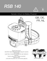 Numatic RSB140 Owner Instructions