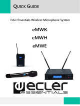 Ecler essentials eMWR - eMWH - eMWE User manual