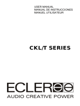 Ecler CKL-T User manual