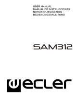 Ecler SAM512T User manual