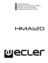 Ecler HMA120 User manual