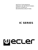 Ecler IC Series User manual