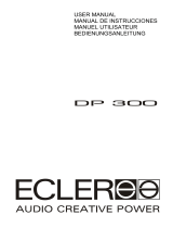 Ecler DP300 User manual