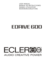 Ecler EDRIVE600 User manual