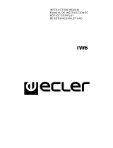 Ecler IW6 User manual