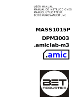 Ecler MASS1015P User manual