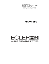 Ecler MPA6-150 User manual