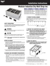 Vollrath Modular Induction Dry Well Hot Drop-ins Installation guide