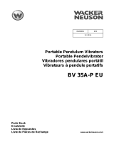 Wacker Neuson BV35A-P EU Parts Manual