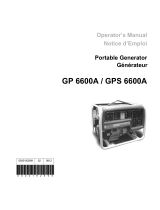 Wacker Neuson GPS6600 User manual