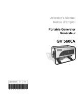 Wacker Neuson GV5600 User manual