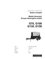 Wacker Neuson G130 User manual