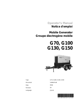 Wacker Neuson G150 User manual