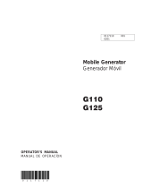 Wacker Neuson G110 User manual