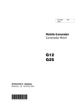 Wacker Neuson G25 User manual