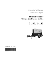 Wacker Neuson G150 User manual