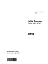 Wacker Neuson G155 User manual