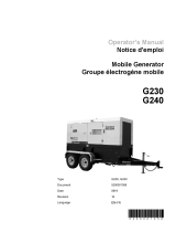 Wacker Neuson G240 User manual