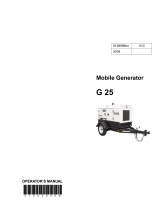 Wacker Neuson G25 User manual