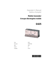 Wacker Neuson G625 User manual