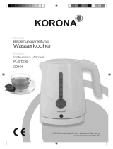 Korona 20101 Owner's manual
