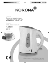 Korona 20111 Owner's manual