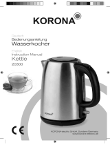 Korona 20300 Owner's manual