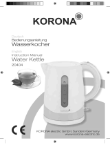 Korona 20404 Owner's manual