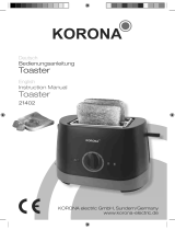 Korona 21402 Owner's manual