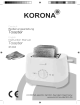 Korona 21501 Owner's manual