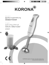 Korona 23501 Owner's manual
