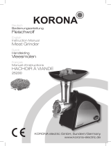 Korona 25200 Owner's manual