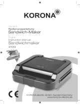 Korona 47014 Owner's manual