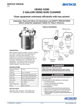 Binks Pressure Tanks User manual