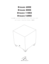 MartinLogan Dynamo 600X User manual